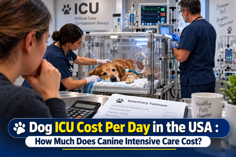 Dog ICU Cost Per Day in the USA